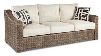 Beachcroft Beachcroft Nuvella Sofa with Coffee and End Table