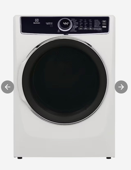 Electrolux Smartboost® Front-Load Washer & Gas Dryer Set in White