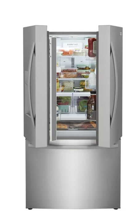 Frigidaire 27.8-cu ft French Door Refrigerator with Ice Maker (Fingerprint Resistant Stainless Steel) ENERGY STAR