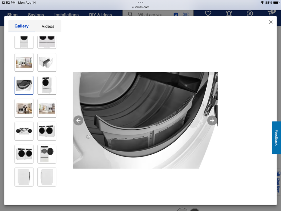 Electrolux Smartboost® Front-Load Washer & Gas Dryer Set in White