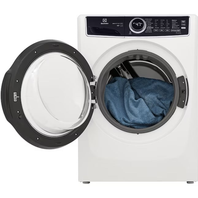 Electrolux 4.5-cu ft High Efficiency Stackable Steam Cycle Front-Load Washer (White) ENERGY STAR