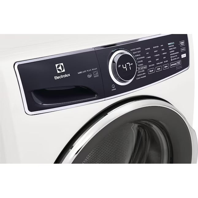 Electrolux 4.5-cu ft High Efficiency Stackable Steam Cycle Front-Load Washer (White) ENERGY STAR